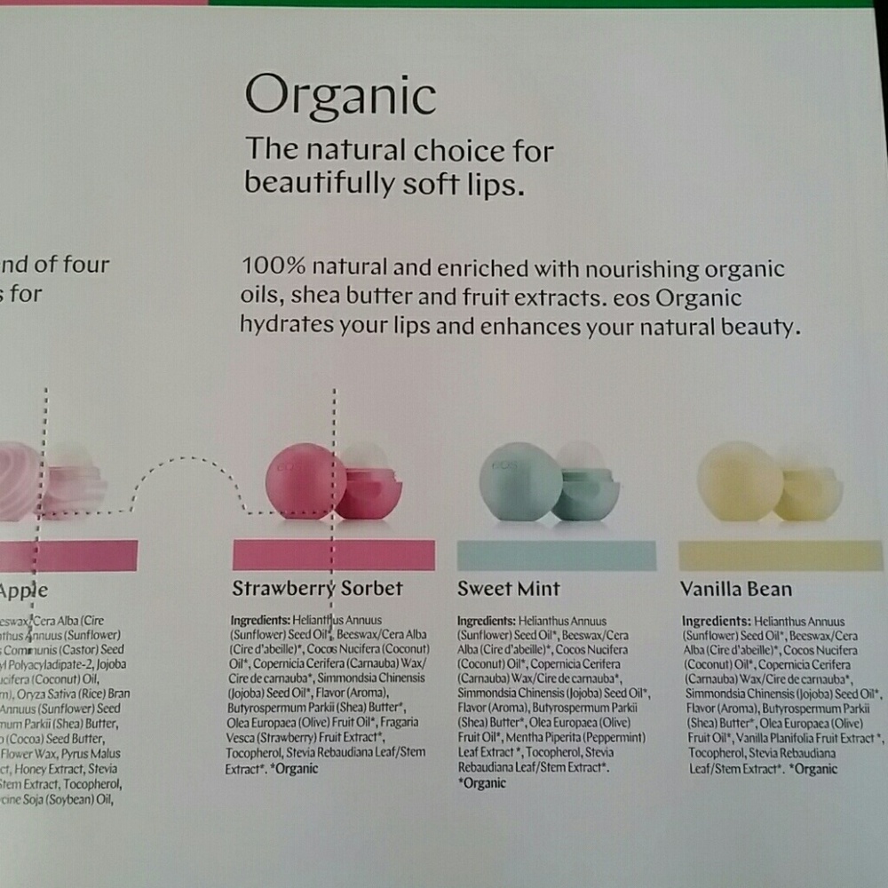 SOLD EOS lip balm 6 pack - Picture 4 of 5